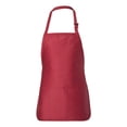 thumbnail image 1 of Q-Tees Women's Full Length With Pouch Apron, Style Q4250, 1 of 3