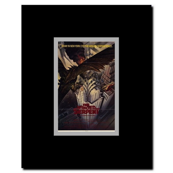 Q (The Winged Serpent) Framed Movie Poster