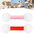thumbnail image 2 of Q-Tip Cat Toy With Catnip - Giant Swab Plush Kicker Toy, 5.5x1.6 Inch, For Chewing, Kicking & Play 2 of 12