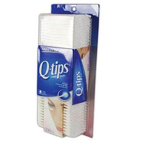 Q-Tip Cotton Swab, Standard, White (Pack of 500), 623181