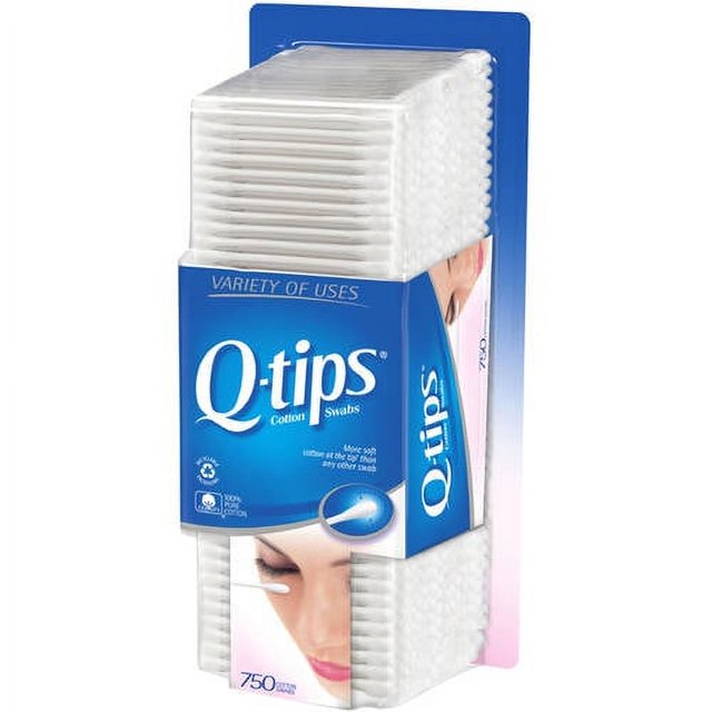 QTips Cotton Swab, 750 count