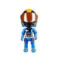 thumbnail image 1 of Q Version Motorcycle Rider Exquisite Model Transformable Toy, Separate Body From Helmet And Fold Into Helmet For Storage, Cute Q Design With Swinging Limbs High Degree Of Freedom, 1 of 6