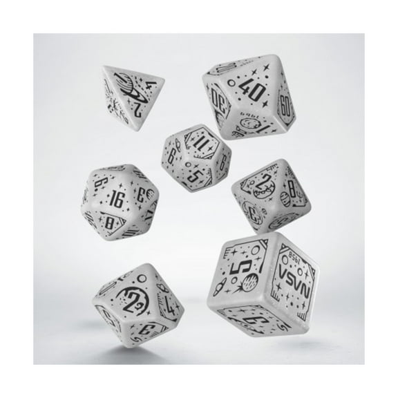 Q-Workshop Space Dice Poly Set - Apollo (7) New