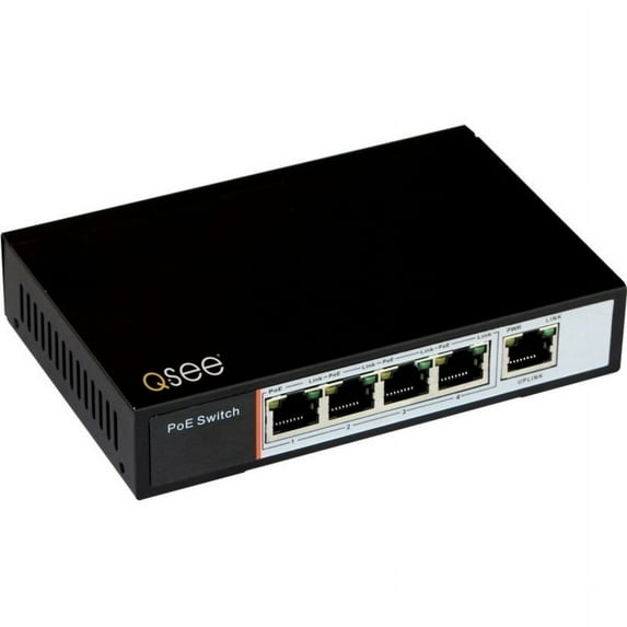 4-Port Power Over Ethernet (POE) Injector for IP Cameras