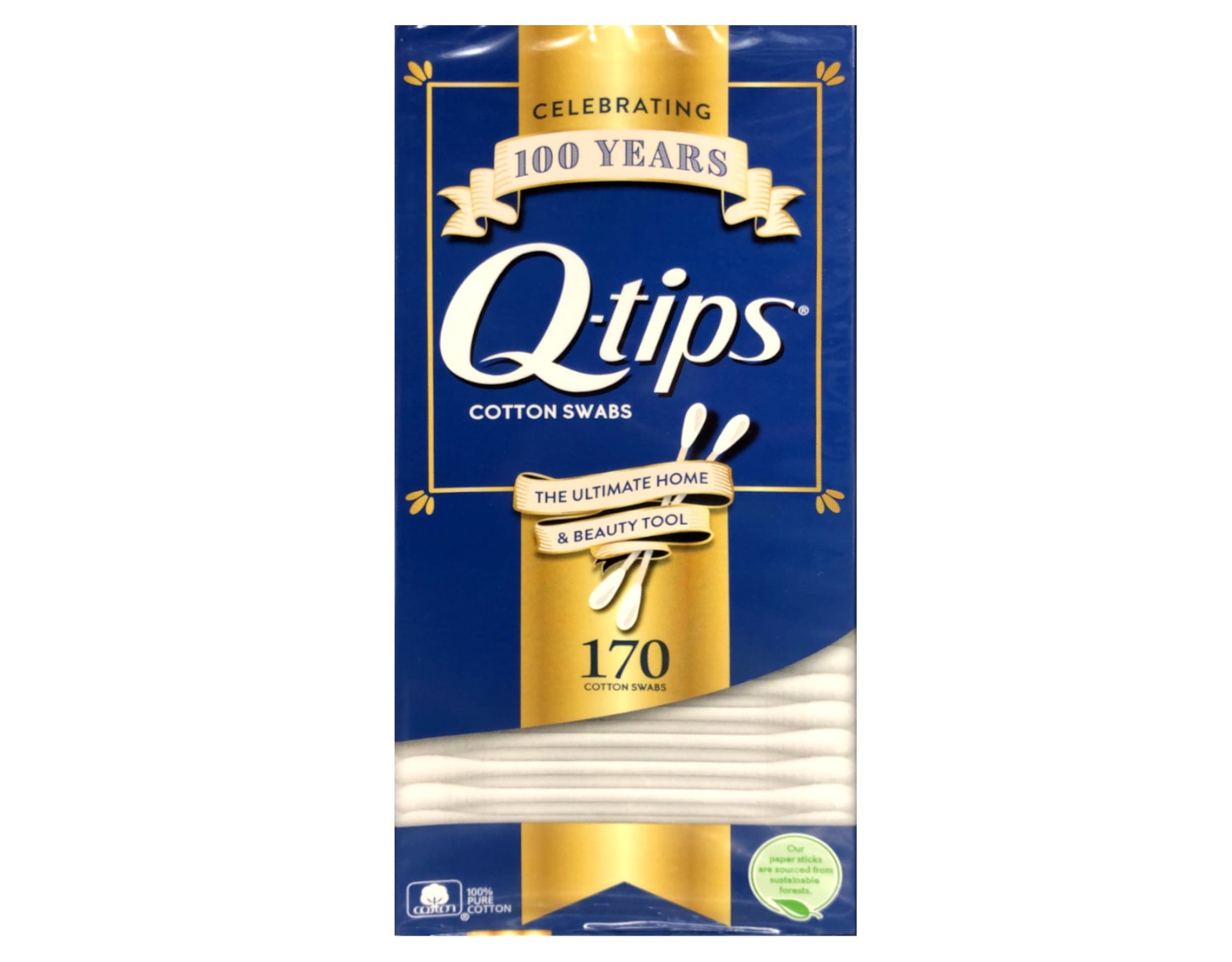 Q-tips Cotton Swabs 170 Count each - 6 Pack