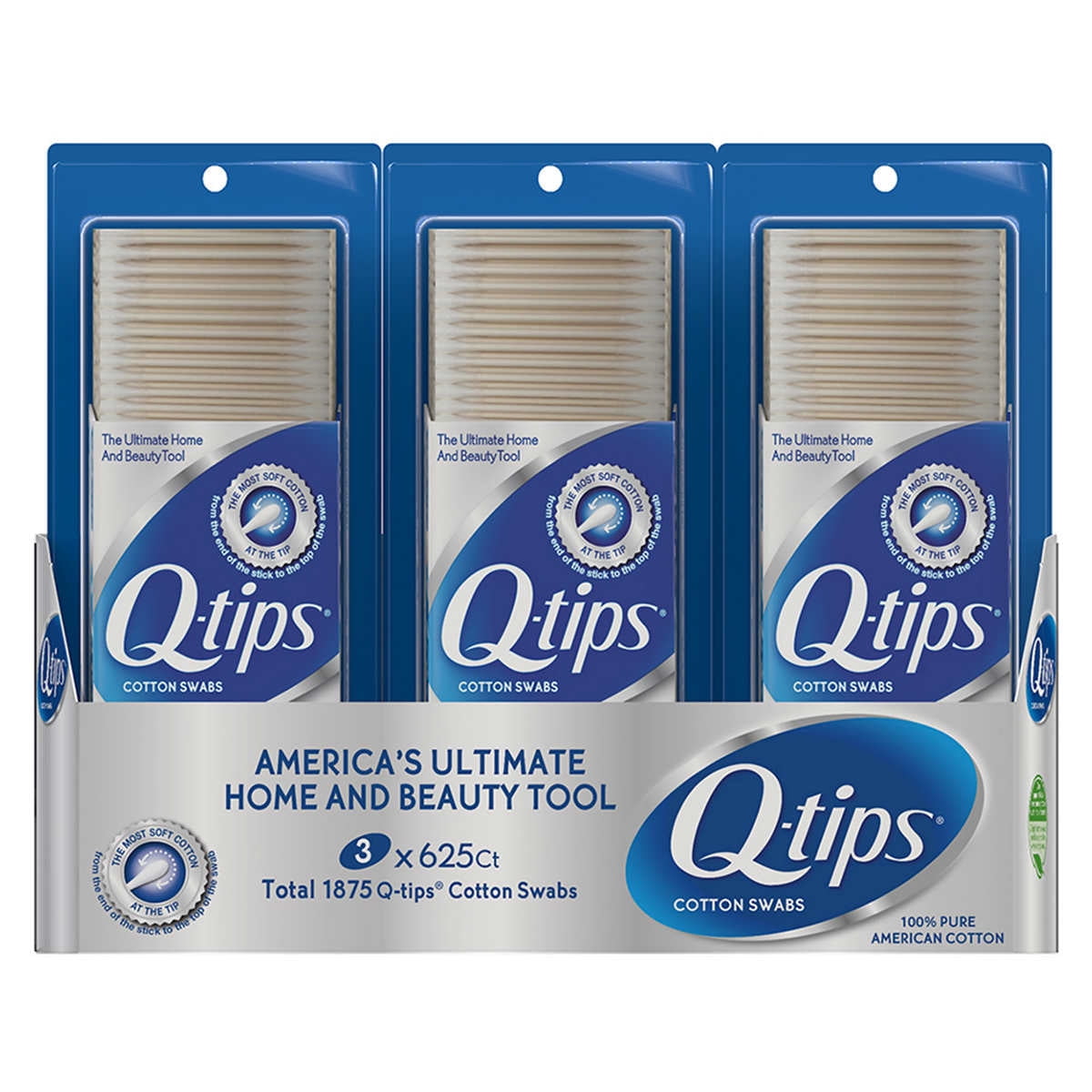 Pointed Q Tips Qtip Bleeker and Röwe Individually Wrapped Cotton Swabs 180  Count - Recyclable & Biodegreadable - Perfect for Makeup Travel Qtips