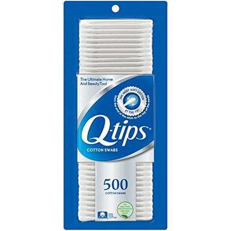Q-tips Cotton Swabs, 500 Count (3 Pack)