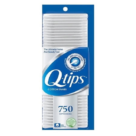 Q-tips Cotton Swabs For Hygiene and Beauty Care Original Cotton Swab Made With 100% Cotton 750 Count