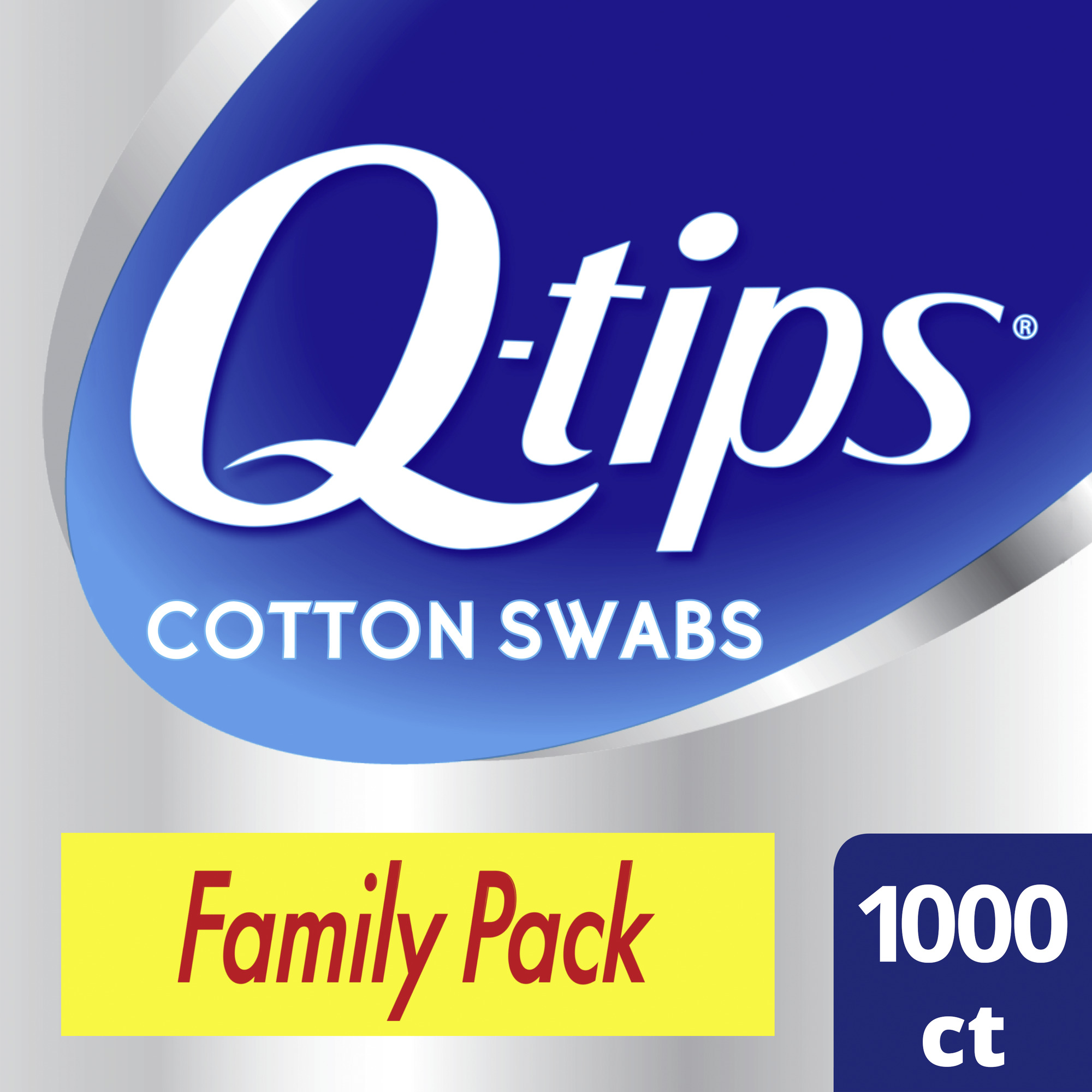 Q-tips Cotton Swabs Original 1000 Count - image 1 of 7