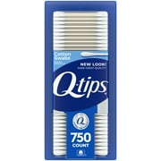 Q-tips Cotton Swabs, Original for Home, First Aid and Beauty, 100% Cotton 750 Count
