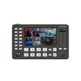 thumbnail image 1 of Q1 5 Inch 4 Channel Video Switcher Full HD Screen Live Switcher Push Streaming/Recording Live Streaming, 1 of 7