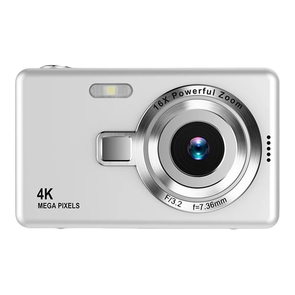 Q12 24MP CMOS Digital Camera 10x-20x Zoom Mini HD Student Camera Portable Plastic Body