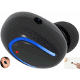 thumbnail image 1 of Q13 Mini Bluetooth Music Earbud Smallest Wireless Invisible Headphone with 5 Hour Playtime Car Headset for iPhone and Android Smart Phones（Single）, 1 of 8
