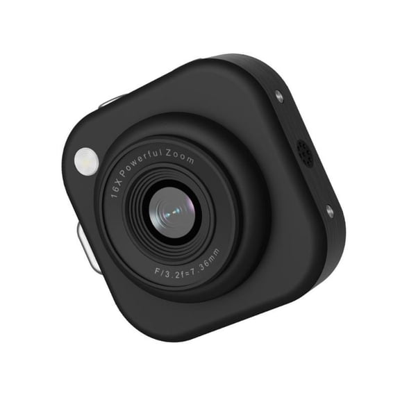 Q16 Mini Camera 2.01inch Screen 32GB Memory Card 100MP Resolution Lightweighted For Daily Snapshots And Family Moment
