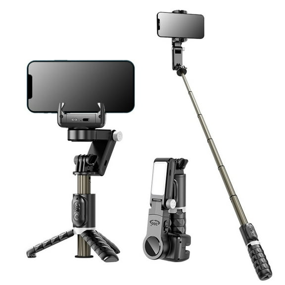 Q18 Mobile Phone Gimbal Stabilizer | Bluetooth Anti-Shake Selfie Stick | Retractable Tripod Live Broadcast Stand