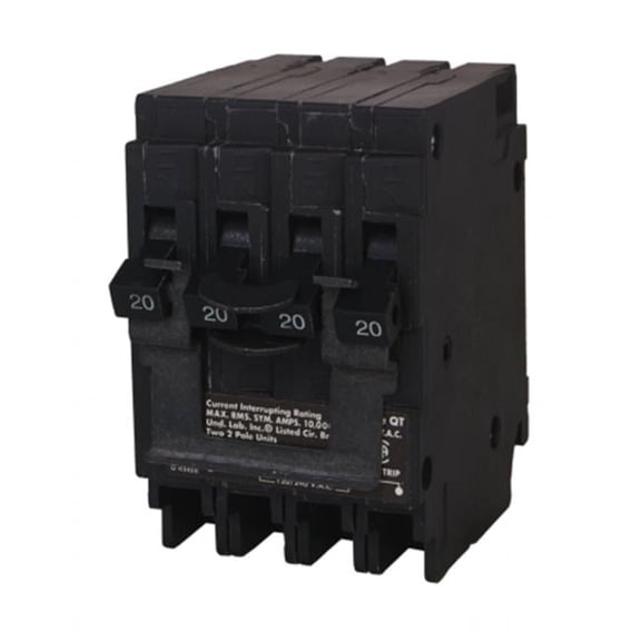 Q22020CT2 Two 20-Amp Double Pole Circuit Breaker
