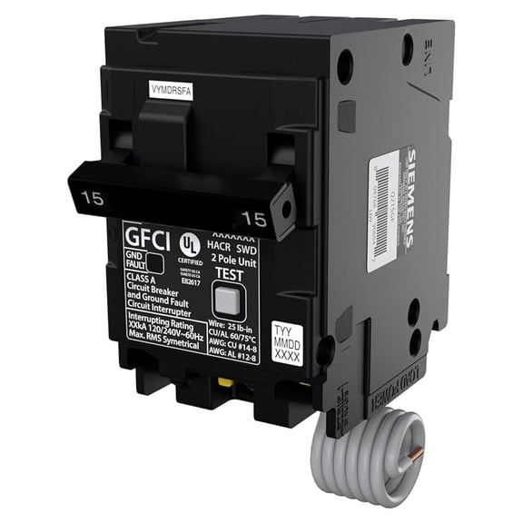 Q230GF 30 Amp 2-Pole Ground Fault Circuit Breaker (GFCI) Circuit Breaker Replaces QF230A