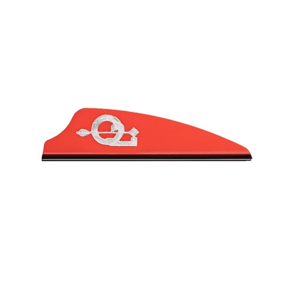 Q2i Fusion X-II SL 1.5" Target Archery Vanes Premium Arrow Fletching, Red (100 Pk)