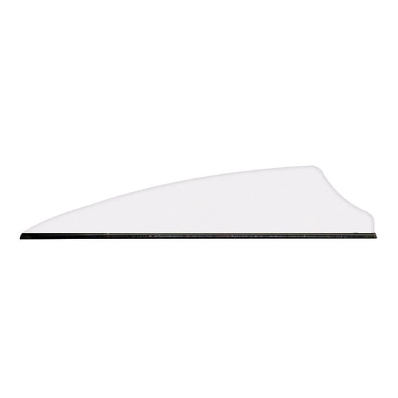 Q2i Q06048 Fusion-XI 100 Pack 2.5" White Archery Arrow Vanes