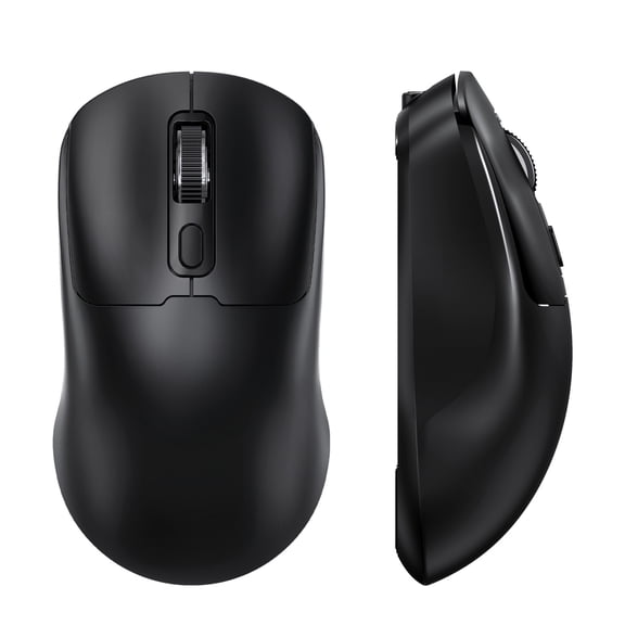 Q3 Bluetooth Wireless Mouse Dual-Mode Charging Version 2.4G Laptop Computer Office Mouse Silent Q3 Dual-Mode Bluetooth Mouse (Black)