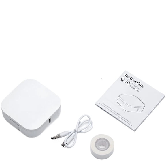 Q30 Label Printer Mini Printer Pocket Thermal Label Maker Wireless Sticker Pocket Portable Printer ,Fast-Drying Ink with Crisp Output