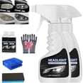 thumbnail image 1 of Q4 Headlight Restoration, Automotive Tourgoing Headlamp Restoration Fluid Kit, Supani Headlight Restoration Fluid Kit,Clear Coating Polish Refurbisher for Cloudy/Yellowed Headlights, 1 of 6