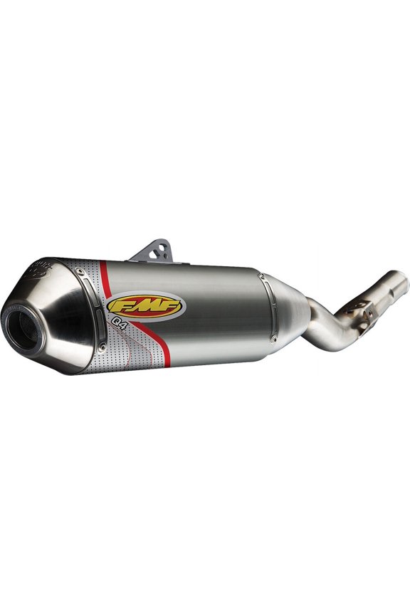 Q4 Spark Arrestor Slip-On, Stainless Midpipe