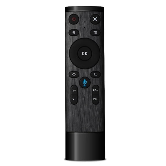 Q5 Air Mouse Remote for Smart TV, Android Box, and Projector - 2.4G Wireless Voice Control, 16-Button Keyboard, Long Range