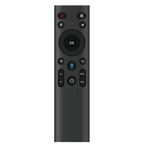 Q5 Air Mouse Remote 2.4G Wireless Voice Control for Smart TV, Android Box & Projector | 17 Keys