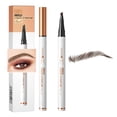 thumbnail image 1 of Q707 4 Tipped Precise Brow Pen – Long-Lasting Waterproof Eyebrow Pencil for Natural, Defined Brows – Easy to Use, Suitable for All Skill Levels (Brown), 1 of 11