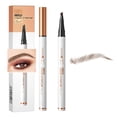 thumbnail image 1 of Q707 4 Tipped Precise Brow Pen – Long-Lasting Waterproof Eyebrow Pencil for Natural, Defined Brows – Easy to Use, Suitable for All Skill Levels (Dark Coffee), 1 of 9