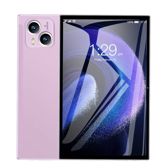 Q75 2025 Unlocked 10.1-Inch Android 14 Tablet - 12GB(6+6GB Expand) RAM 512GB+512GB Expand, 12H Battery, 1280x800 HD IPS, Dual Camera, Sleek Lightweight