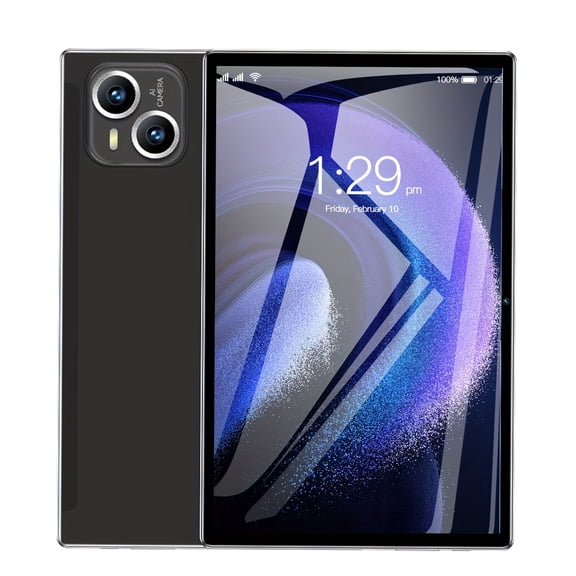 Q75 2025 Unlocked 10.1-Inch Android 14 Tablet - 12GB(6+6GB Expand) RAM 512GB+512GB Expand, 12H Battery, 1280x800 HD IPS, Dual Camera, Sleek Lightweight