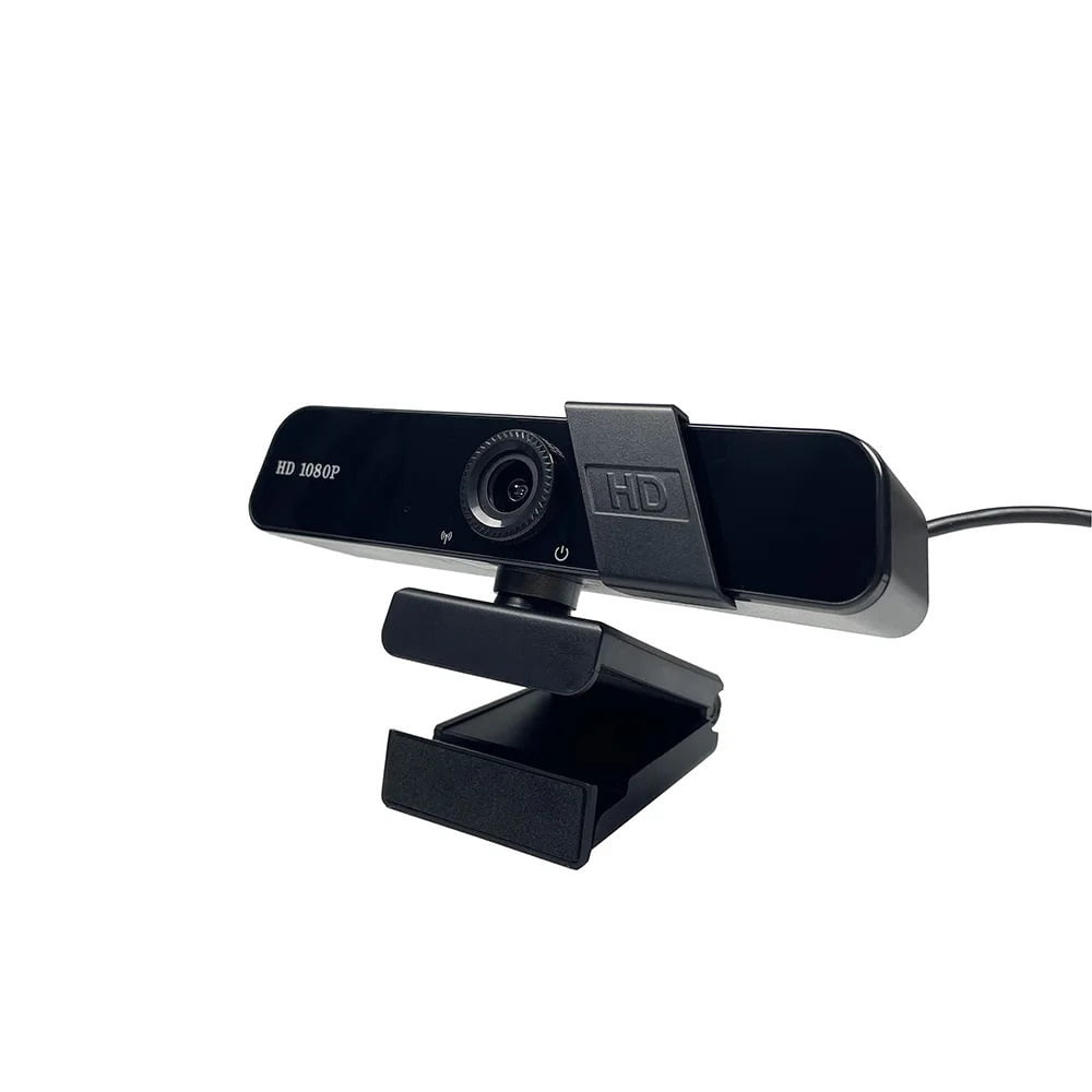 Q8 1080P HD USB PC Webcam with Manual , 120° Wide Angle, Mic, Privacy Cover, Tripod, Type-C, for Zoom/Skype/Live