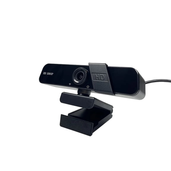 Q8 1080P HD USB PC Webcam with Manual , 120 Wide Angle, Mic, Privacy Cover, Tripod, Type-C, for Zoom/Skype/Live