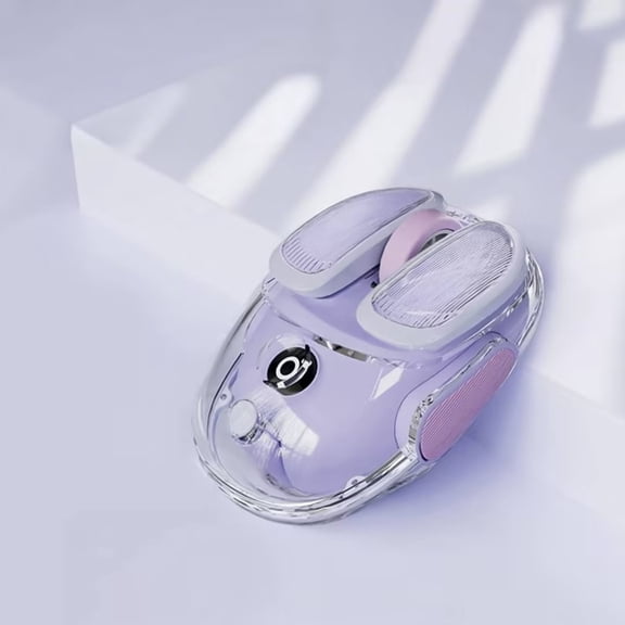 Q9 Wireless Computer Mouse, 2.4GHz/Bluetooth Mouse, Ergonomic Optical Mouse with RGB Lighting,Silent Clicks,4800 DPI, 4 Adjustment Levels,Compatible with PC, Mac, Laptop