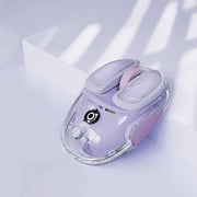 Q9 Wireless Computer Mouse, 2.4GHz/Bluetooth Mouse, Ergonomic Optical Mouse with RGB Lighting,Silent Clicks,4800 DPI, 4 Adjustment Levels,Compatible with PC, Mac, Laptop