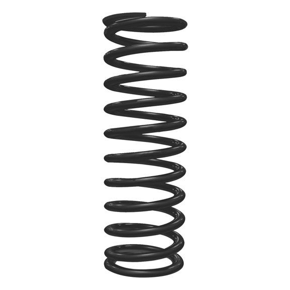 QA1 2-1/2in ID High Travel Spring - 14in Length x 350lbs/in - Black Powder Coated