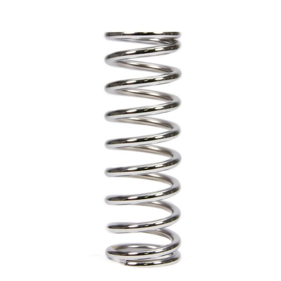 QA1 Precision Products, Inc 10HTSF350 QAP10HTSF350 SPRING, CR-SI HT HIGH TRAVEL 3.570 IN, 10 IN X 350 LBS/IN. TAPERED SILVER PC