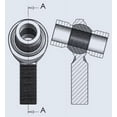 thumbnail image 1 of QA1 Precision Products, Inc SG84 QAPSG84 SPACER ROD END SS 1/2 X .250, 1 of 1
