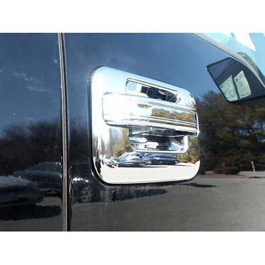 HDC Autosports Chrome Door Handle Cover Caps For 2010-2017 Chevy Equinox/Traverse – Adhesive, Mirror Finish, Full Set