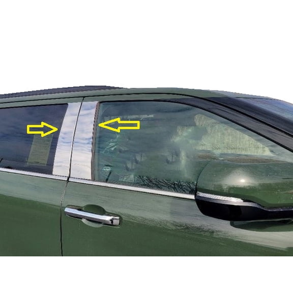 QAA PP73140 Polished Pillar Post Trim 4Pc Fits 23-23 Sequoia