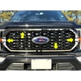 thumbnail image 1 of QAA Polished Front Grille Accent Trim 4 Pc Fits 2021 F-150, 1 of 5