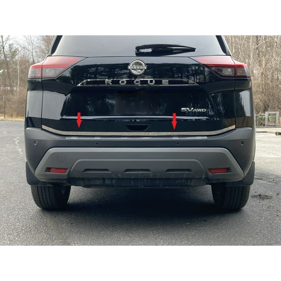 QAA RD71535 Polished Trunk Lid Trim 1Pc Fits 21-23 Rogue