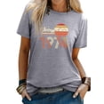 thumbnail image 1 of QAFOPEH Women Vintage 1974 Limited Edition Shirt Crewneck Tee Birthday Gifts Tops, 1 of 7
