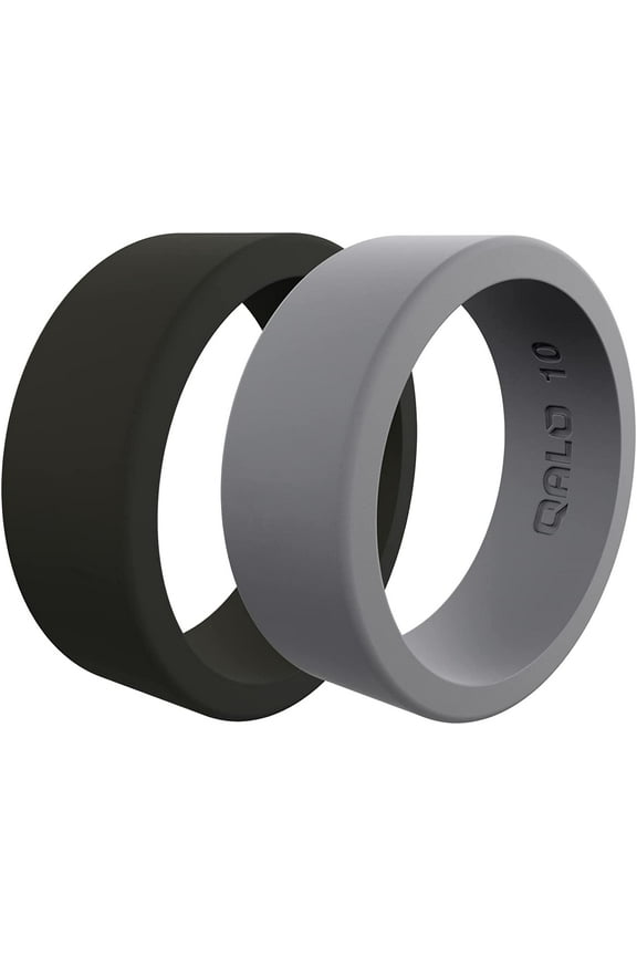 Basic Grey and Black Bundle Ring Size 08