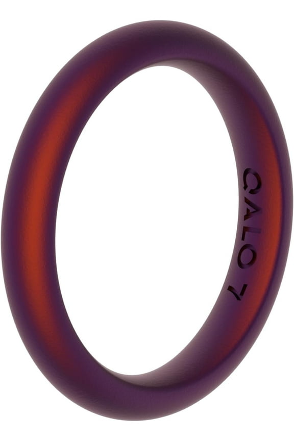 Men's Rubber Silicone Ring, Polished Step Edge Rubber Wedding Band, Breathable, Durable Rubber Wedding Ring for Men, Multi Packs, Multi Colors