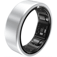 thumbnail image 1 of QALO Smart Ring, Fitness Ring Tracker for Sleep, Heart Rate, Movement, and Cycle Tracking, Size 7, Silver, 1 of 8