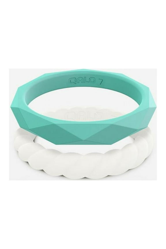 Standard Womens Stackable Silicone Ring Collection G Size 05