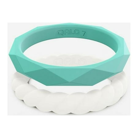 QALO Standard Womens Stackable Silicone Ring Collection G Size 06